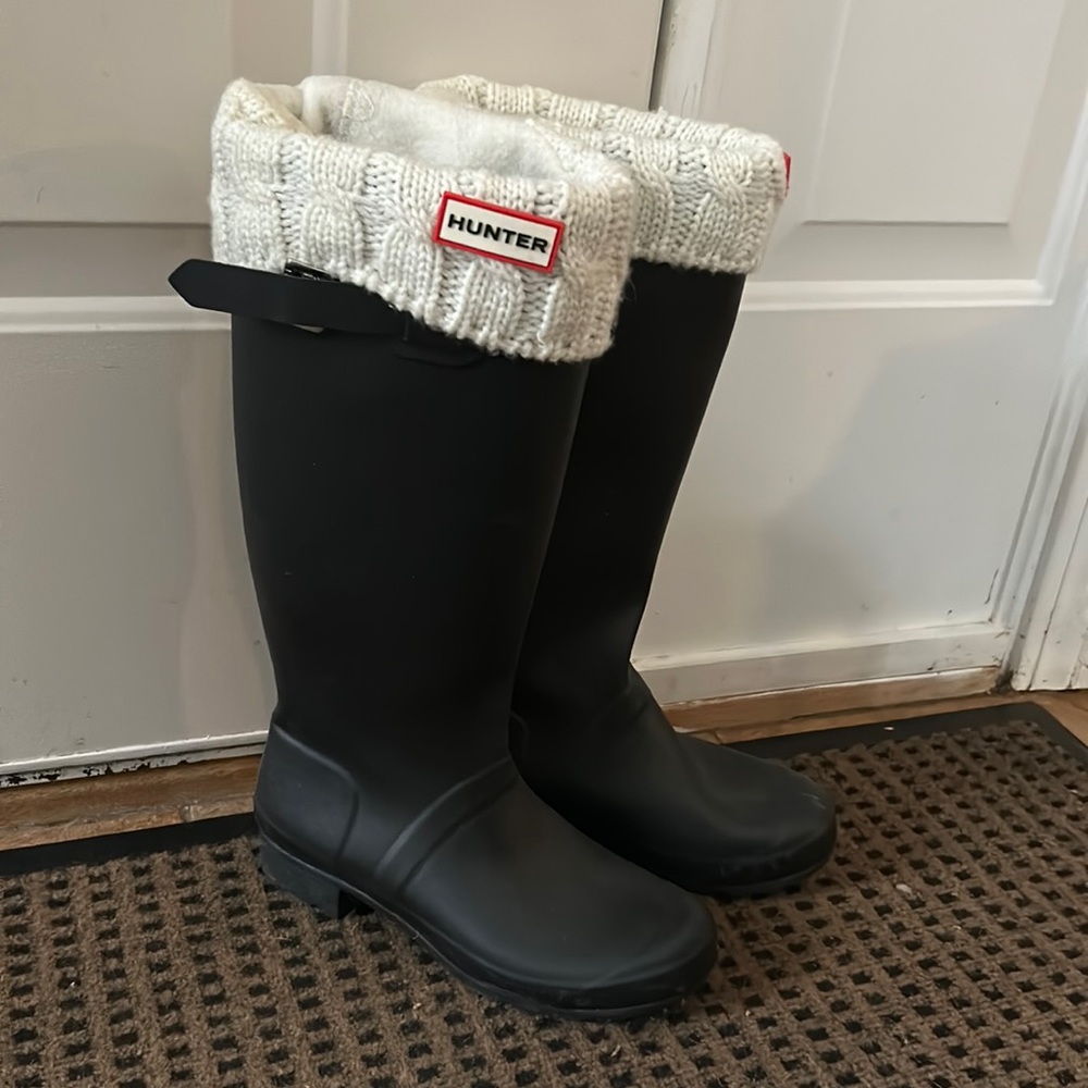 Hunter rain boots